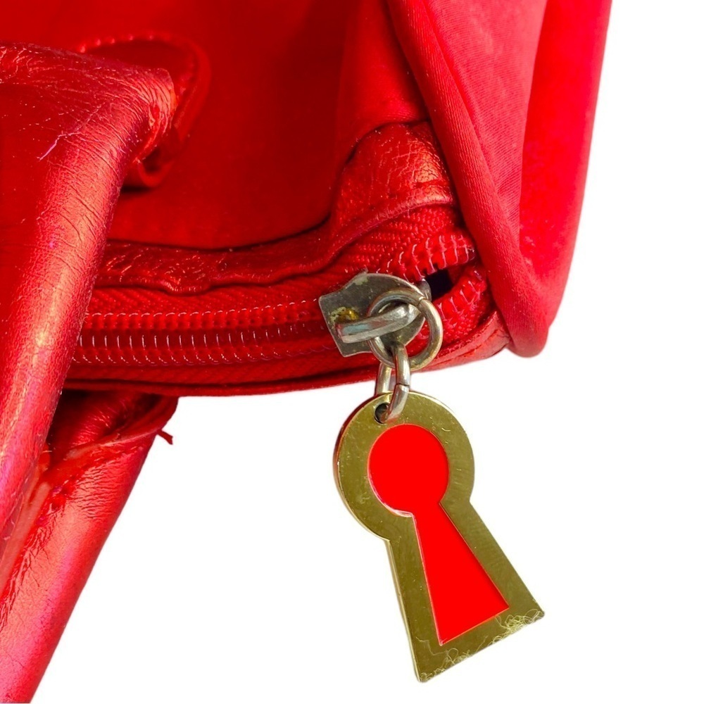 Victoria Secret Red Zippered Purse​ - Picture 3 of 4